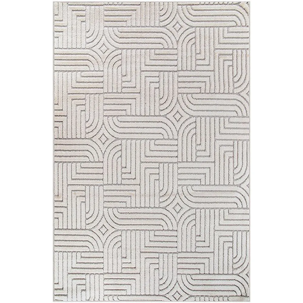 Duży Dywan z Nowoczesnym i Współczesnym Wzorem - Beżowy (290x200 cm) - Rosella image 8