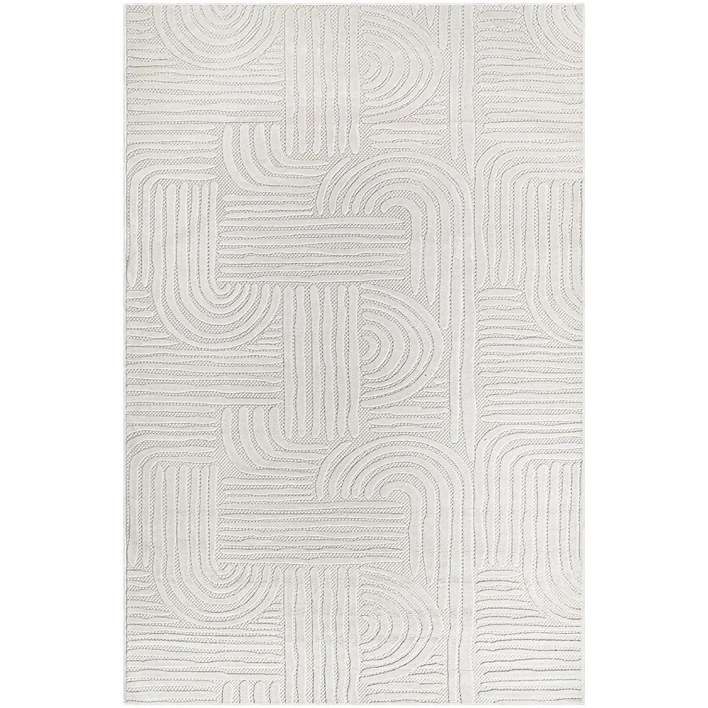 Duży Dywan z Nowoczesnym i Współczesnym Wzorem - Beżowy (290x200 cm) - Arcus image 8