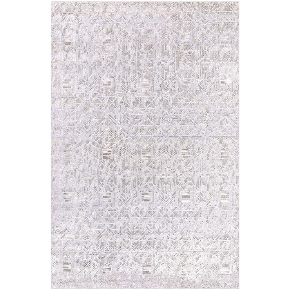 Duży Dywan z Nowoczesnym i Współczesnym Wzorem - Beżowy (240x 340 cm) - Pomona image 8