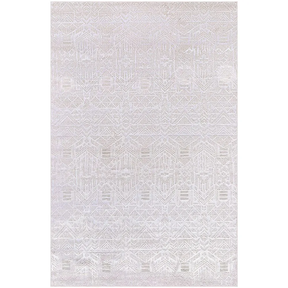 Duży Dywan z Nowoczesnym i Współczesnym Wzorem - Beżowy (240x 340 cm) - Pomona image 8