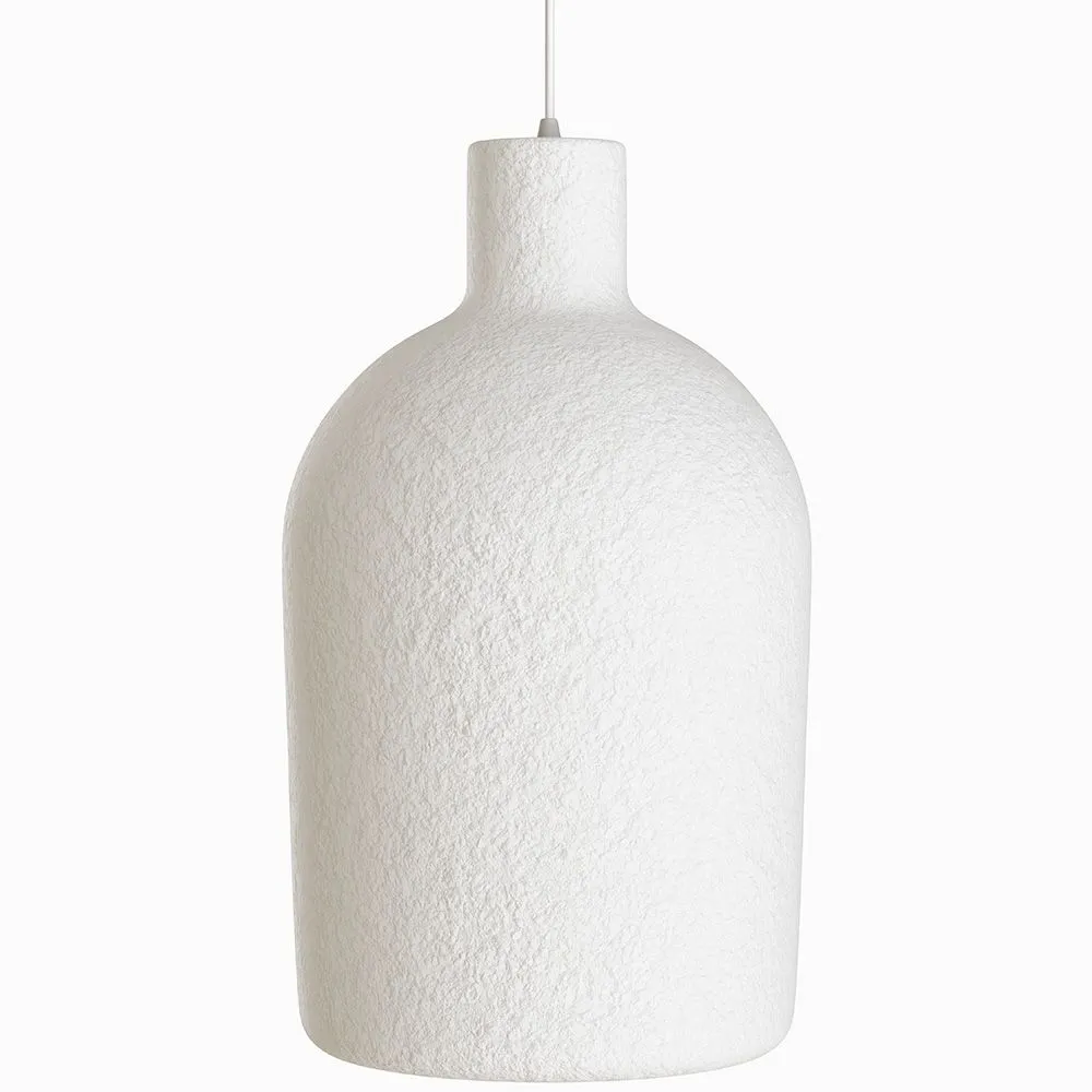 Lampa wisząca - Minimalistyczny design - Wykończenie w efekcie kamienia - Sinur II image 8