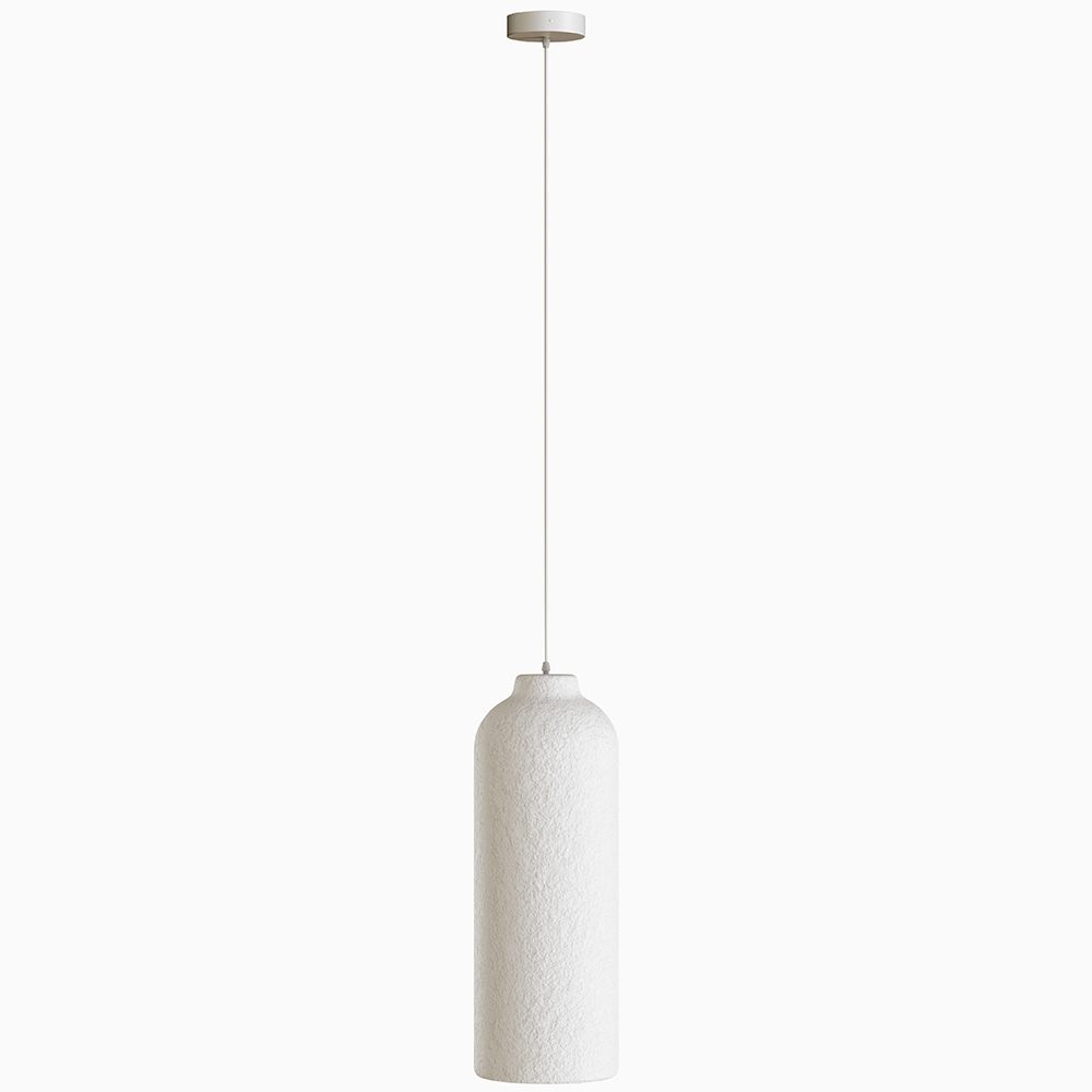 Lampa wisząca - Minimalistyczny design - Wykończenie w efekcie kamienia - Sinur III image 8