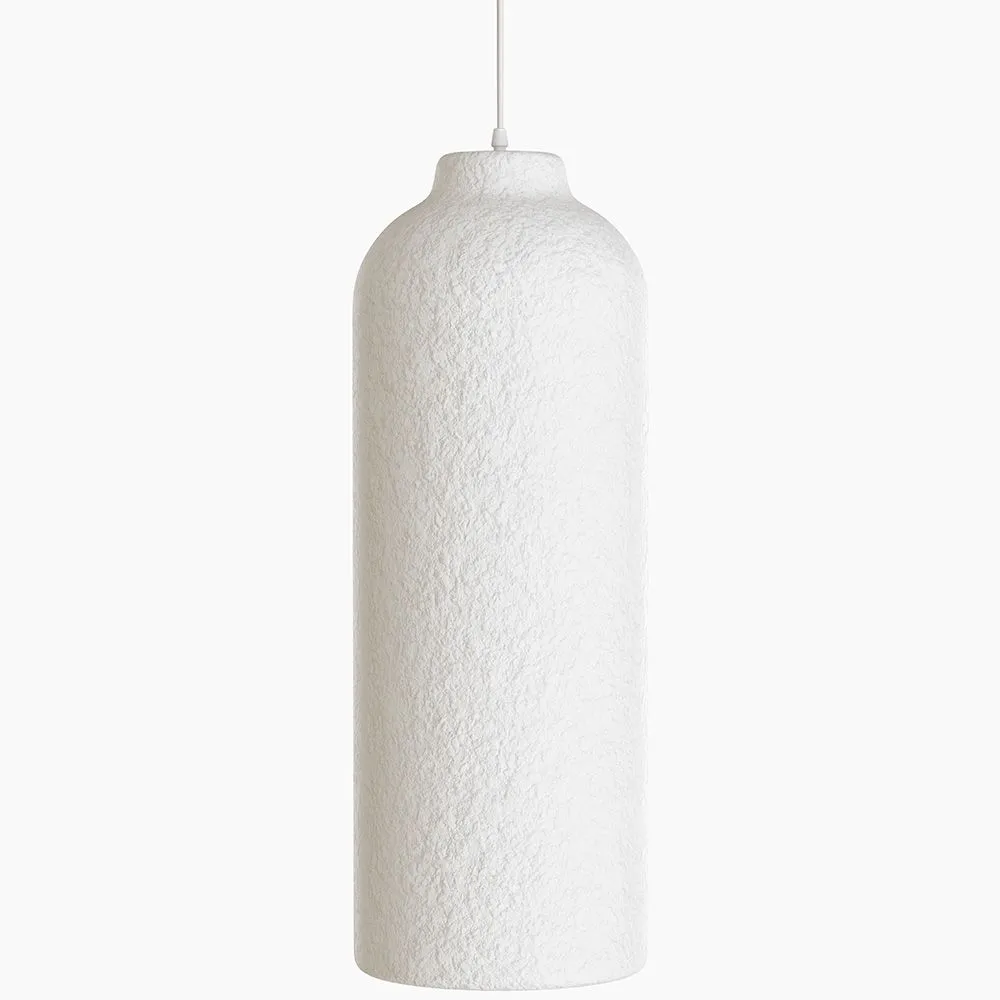 Lampa wisząca - Minimalistyczny design - Wykończenie w efekcie kamienia - Sinur III image 8