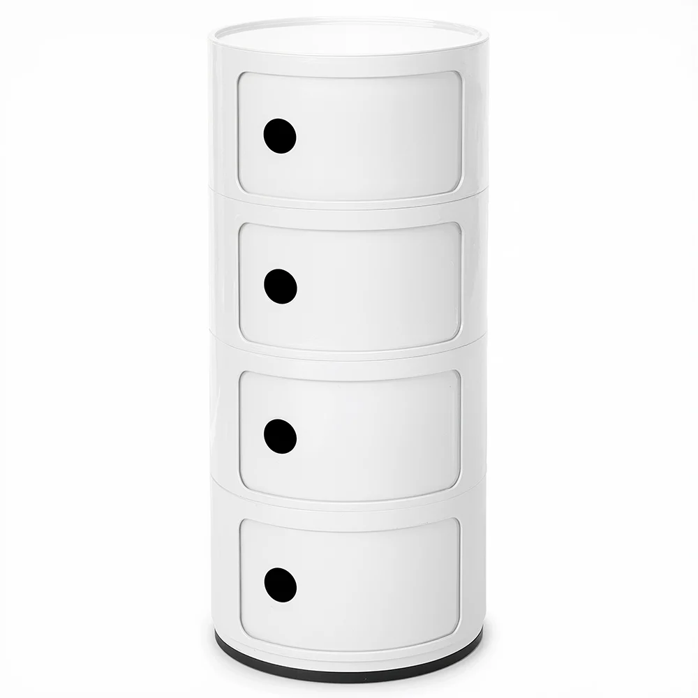 Plastikowa Komoda - 4 Szuflady - Nowoczesny Błyszczący Organizer - New Caracas 4 image 8