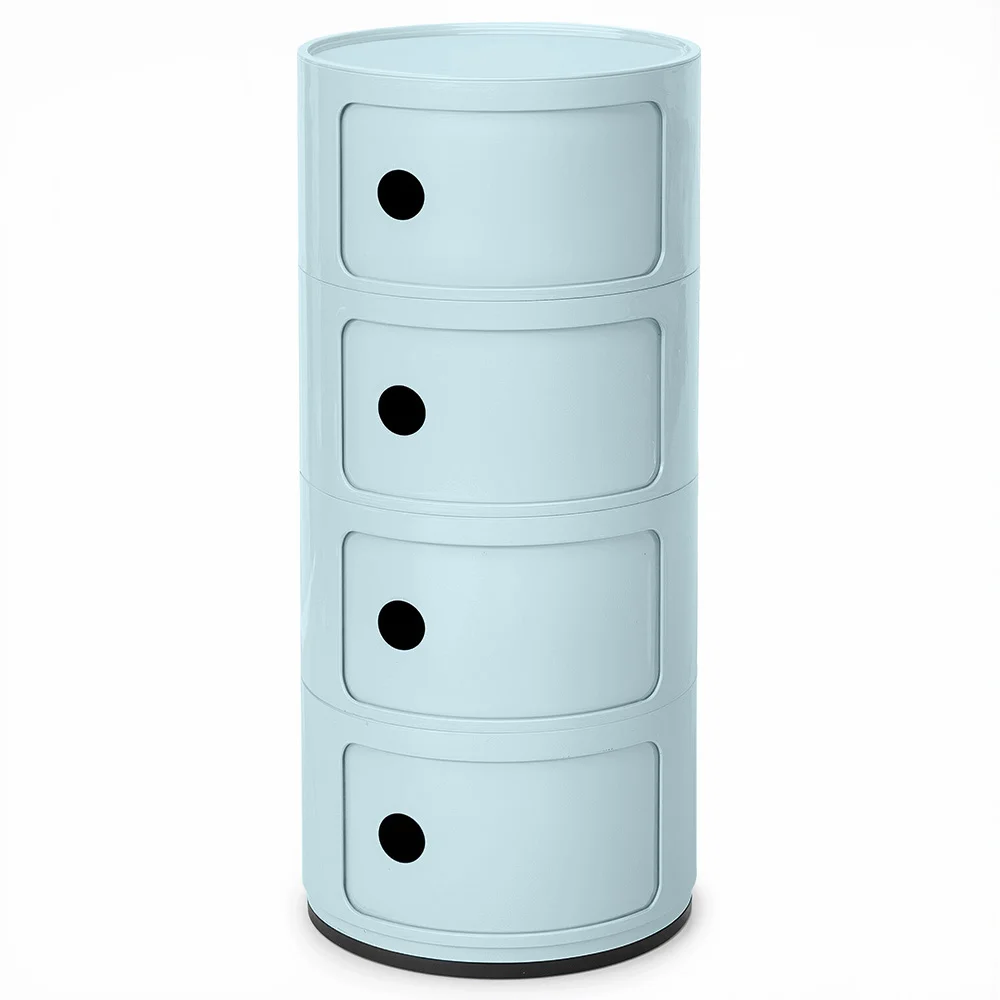 Plastikowa Komoda - 4 Szuflady - Nowoczesny Błyszczący Organizer - New Caracas 4 image 8