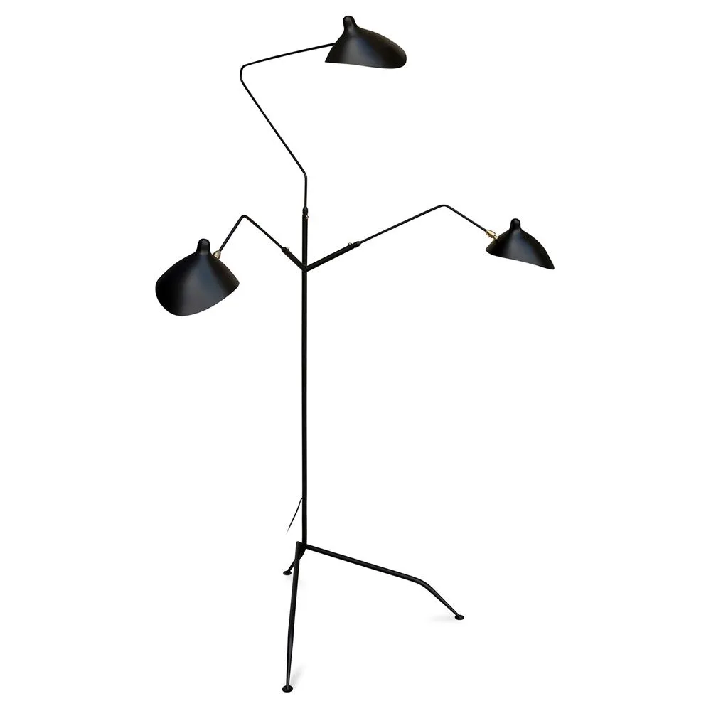 Lampa podłogowa - Lampa do salonu - 3 ramiona - Giorge image 8