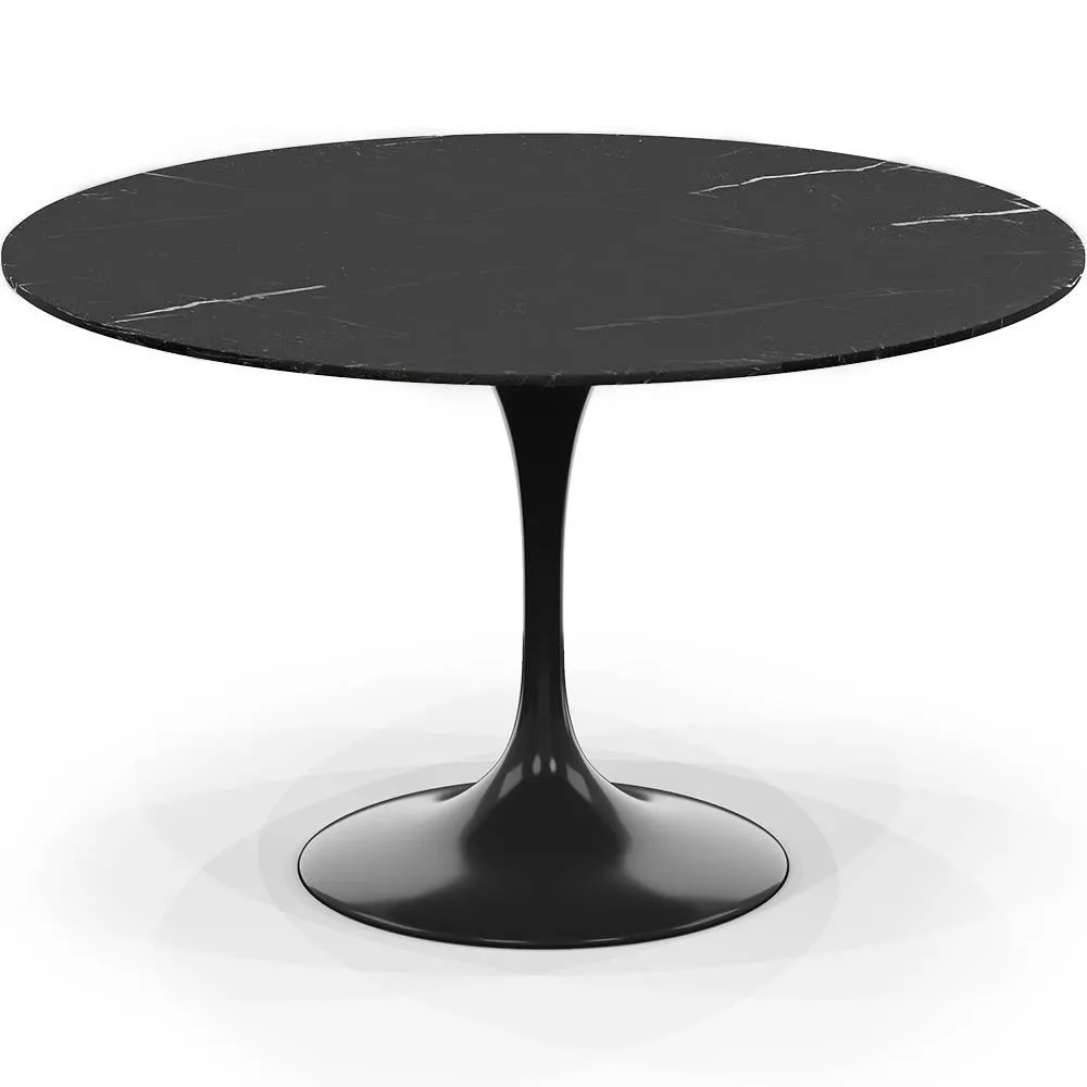Okrągły stół - 120 cm - marmur - Tulip image 8