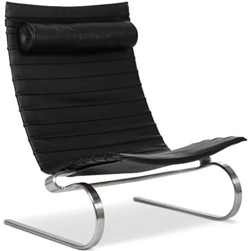 Fotel skórzany - Designerski leżak - Bloy image 8
