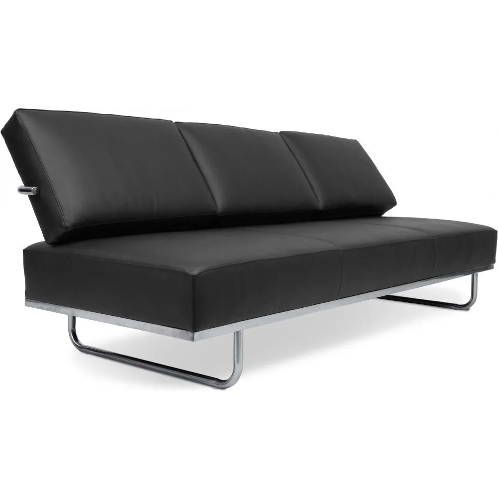 Sofa tapicerowana skórzana - 3 miejsca - Kart image 8