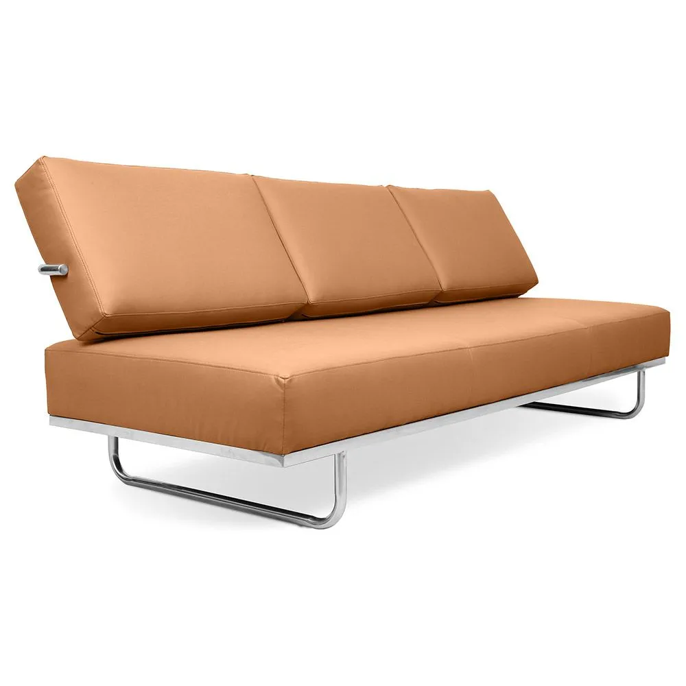 Sofa tapicerowana skórzana - 3 miejsca - Kart image 8