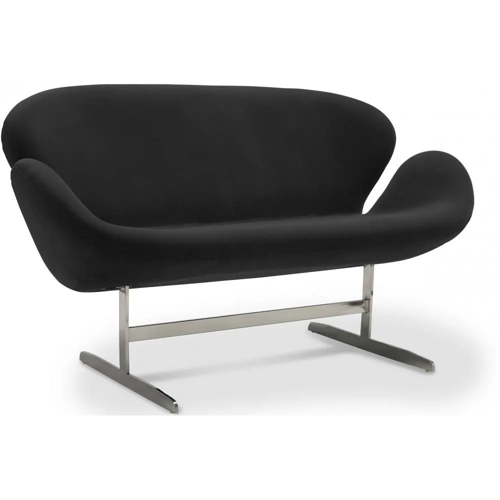 Sofa rozkładana 2 osobowa - Tapicerka tkaninowa - Svin image 8