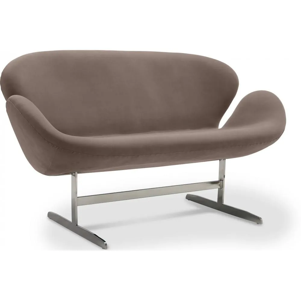 Sofa rozkładana 2 osobowa - Tapicerka tkaninowa - Svin image 8