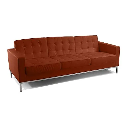 Sofa z tapicerką skórzaną - 3-miejscowa - Konel image 8