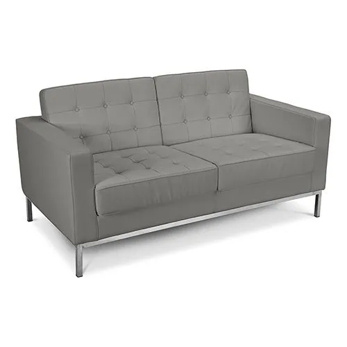 Sofa tapicerowana skórzana - 2 osobowa - Konel image 8