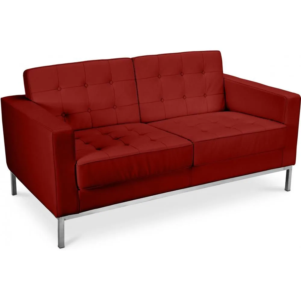 Sofa skórzana tapicerowana - 2 osobowa - Konel image 8