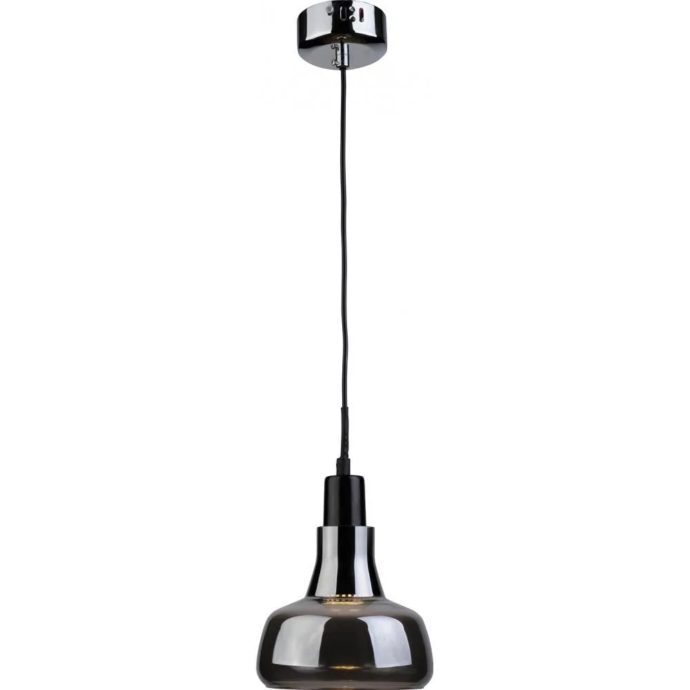 Lampa sufitowa - Lampa wisząca - Metal chromowany - Średnia - Blake image 8