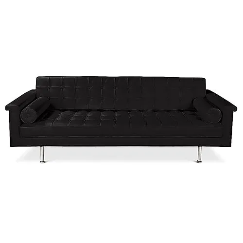 Sofa 3 osobowa - Tapicerowana w Skórze - Cel image 8