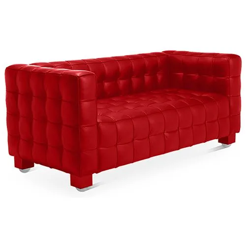 Sofa skórzana tapicerowana - 2 osobowa - Nubus image 8