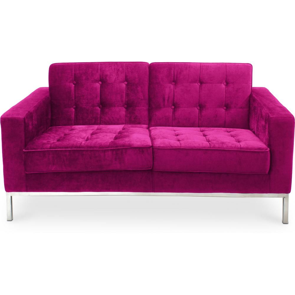 Sofa tapicerowana tkaniną - 2 miejsca - Konel image 8