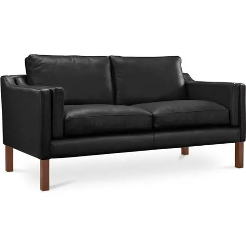 Sofa z tapicerką skórzaną - 2 miejsca - Chaggai image 8