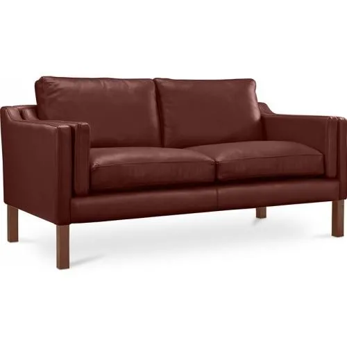 Sofa z tapicerką skórzaną - 2 miejsca - Chaggai image 8
