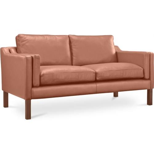 Sofa z tapicerką skórzaną - 2 miejsca - Chaggai image 8