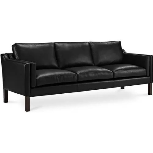 Sofa tapicerowana w skórze - 3 osobowa - Menache image 8