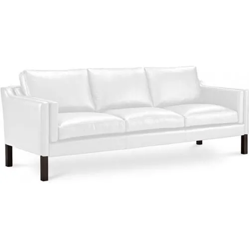 Sofa tapicerowana w skórze - 3 osobowa - Menache image 8