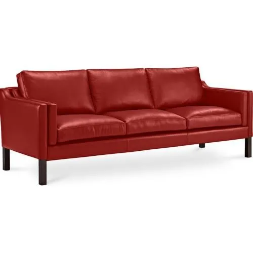 Sofa tapicerowana w skórze - 3 osobowa - Menache image 8