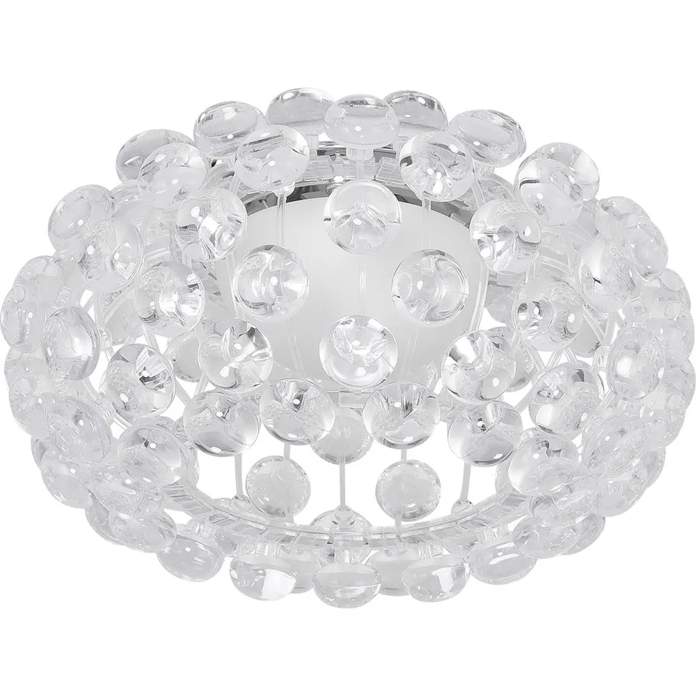 Lampa sufitowa - Kinkiet - Kule z kryształu - 35 cm - Savoni image 8