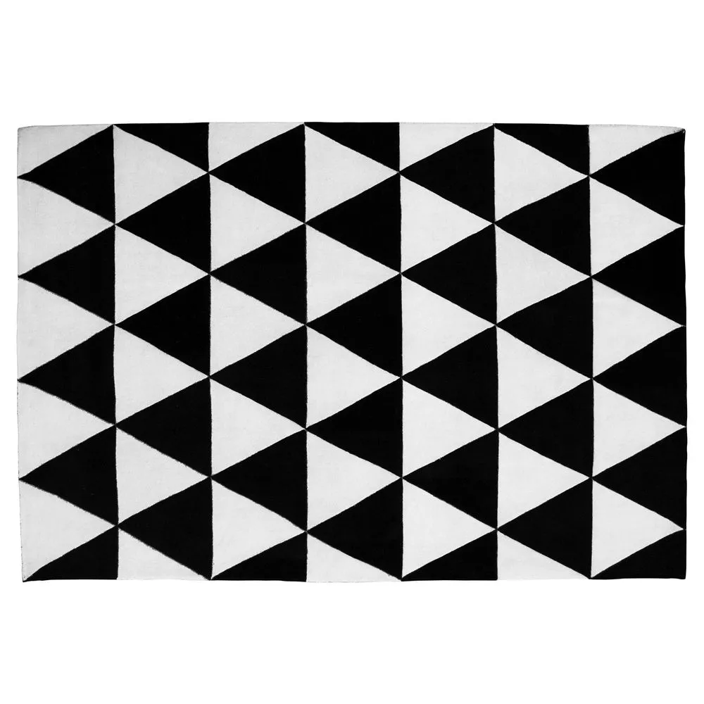 Dywan Projektowy Wzór Trójkątów - Wełna - Triangles image 8