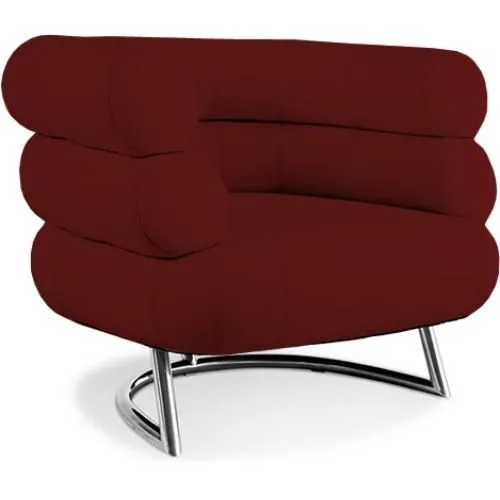 Designerski fotel - tapicerowany w skórze - Bivendun image 8