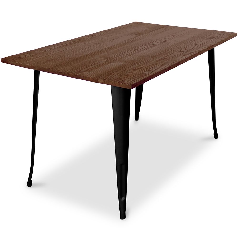 Stół prostokątny - Industrial - Industrial Design - Wood - Tawny image 8