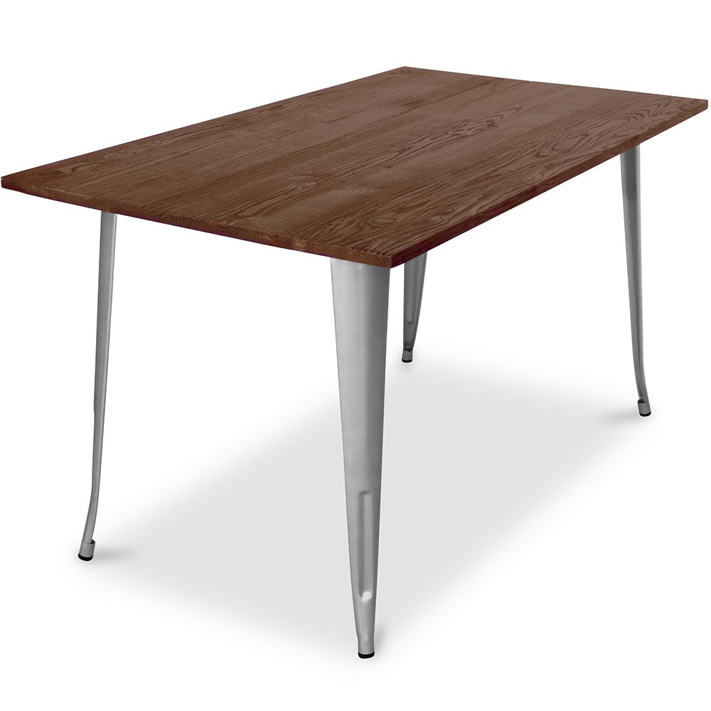 Stół prostokątny - Industrial - Industrial Design - Wood - Tawny image 8