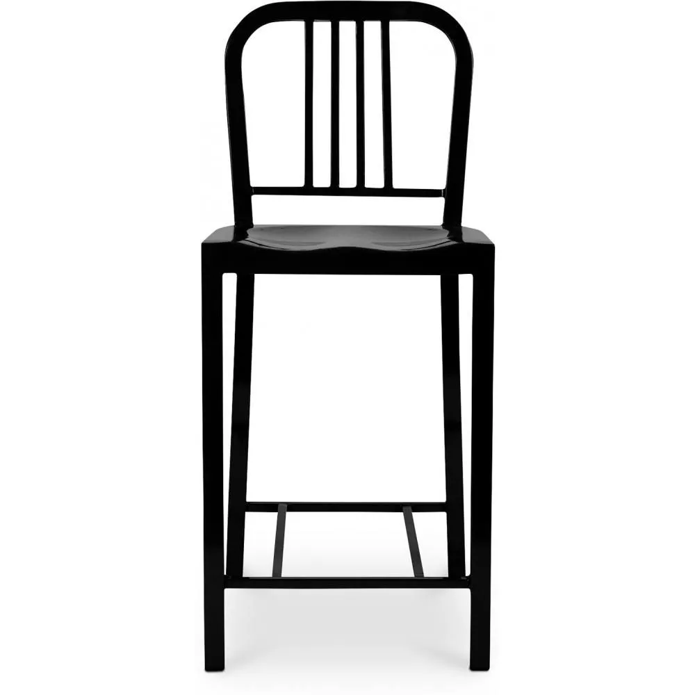 Designerski stołek z oparciem - 60cm - Jadon image 8