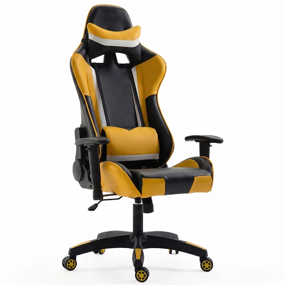 Krzesło biurowe z podłokietnikami - Krzesło do biurka z kółkami - Gamer - Guy image 8