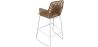 Rattanowy stołek Boho Bali Design - 75cm - Tale image 7
