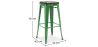Stołek barowy - Industrial Design - Wood & Steel - 76 cm - New Edition- Stylix image 7