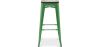 Stołek barowy - Industrial Design - Wood & Steel - 76 cm - New Edition- Stylix image 7