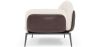 Sofa dwuosobowa - Tapicerka z tkaniny bouclé - Vandan image 7