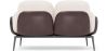 Sofa dwuosobowa - Tapicerka z tkaniny bouclé - Vandan image 7