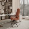 Ergonomiczne krzesło biurowe z kołami i podłokietnikami - Sembra image 7