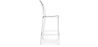 Stołek barowy z oparciem - Transparent Design - 65cm - Victoria Queen image 7